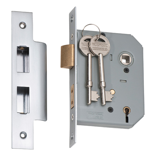 Satin Chrome 57mm External Locks