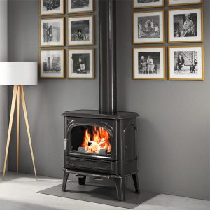 Sculpt Freestanding Stove Saphir Cheminee Wood Fireplace