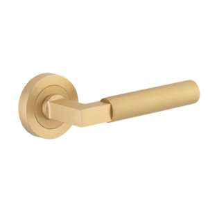 Berlin Levers on Round Rose (iver)