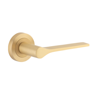 Como Levers on Round Rose (iver)
